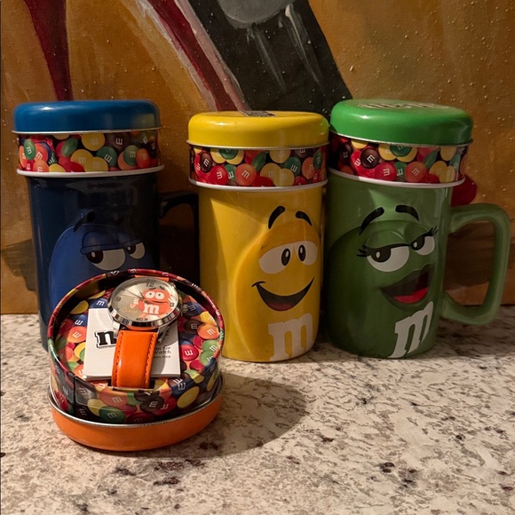M&M'S | Dining | Mm Mug And Watch Bundle Pick Your Color | Poshmark